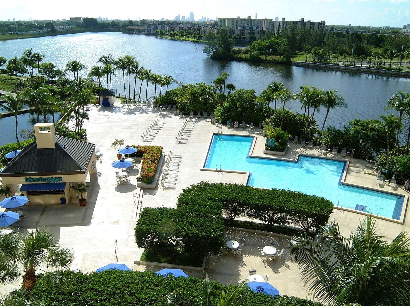 Hilton Miami Airport Blue Lagoon Удобства фото